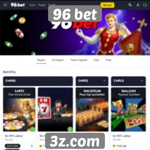 Análise da oferta de jogos no site 96 bet