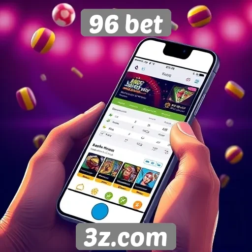 Acessibilidade do site 96 bet em dispositivos móveis